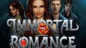 Ang aming payo ay bantayan ang simbolo ng larong Immortal Romance (isa ring ligaw) na lumapag sa mga reel.